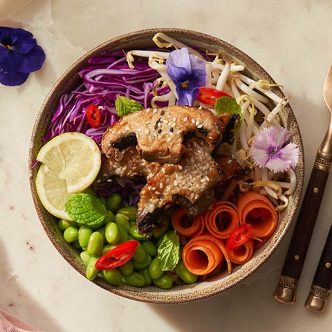 Miso Mushroom Buddha Bowl