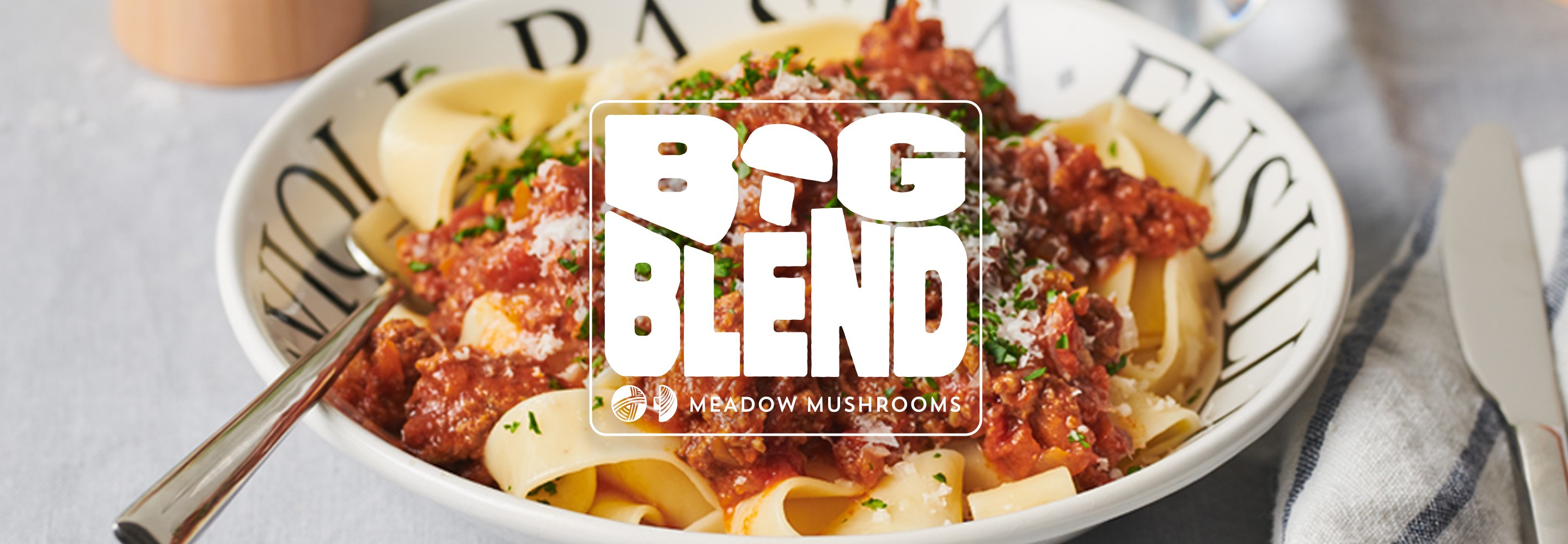 Meadow Mushrooms: Big Blend Banner