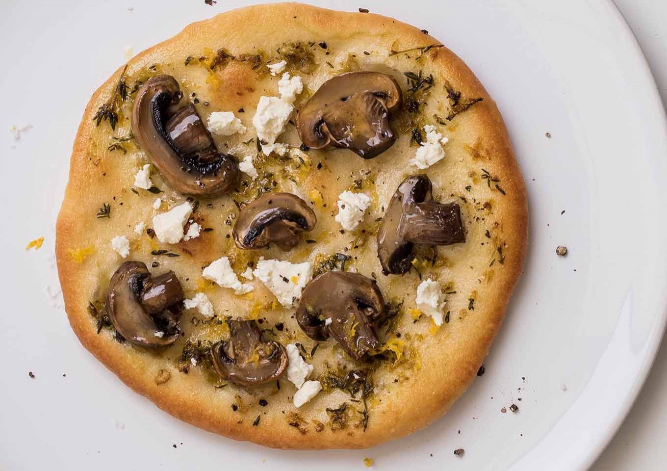 Mushroom Pizza