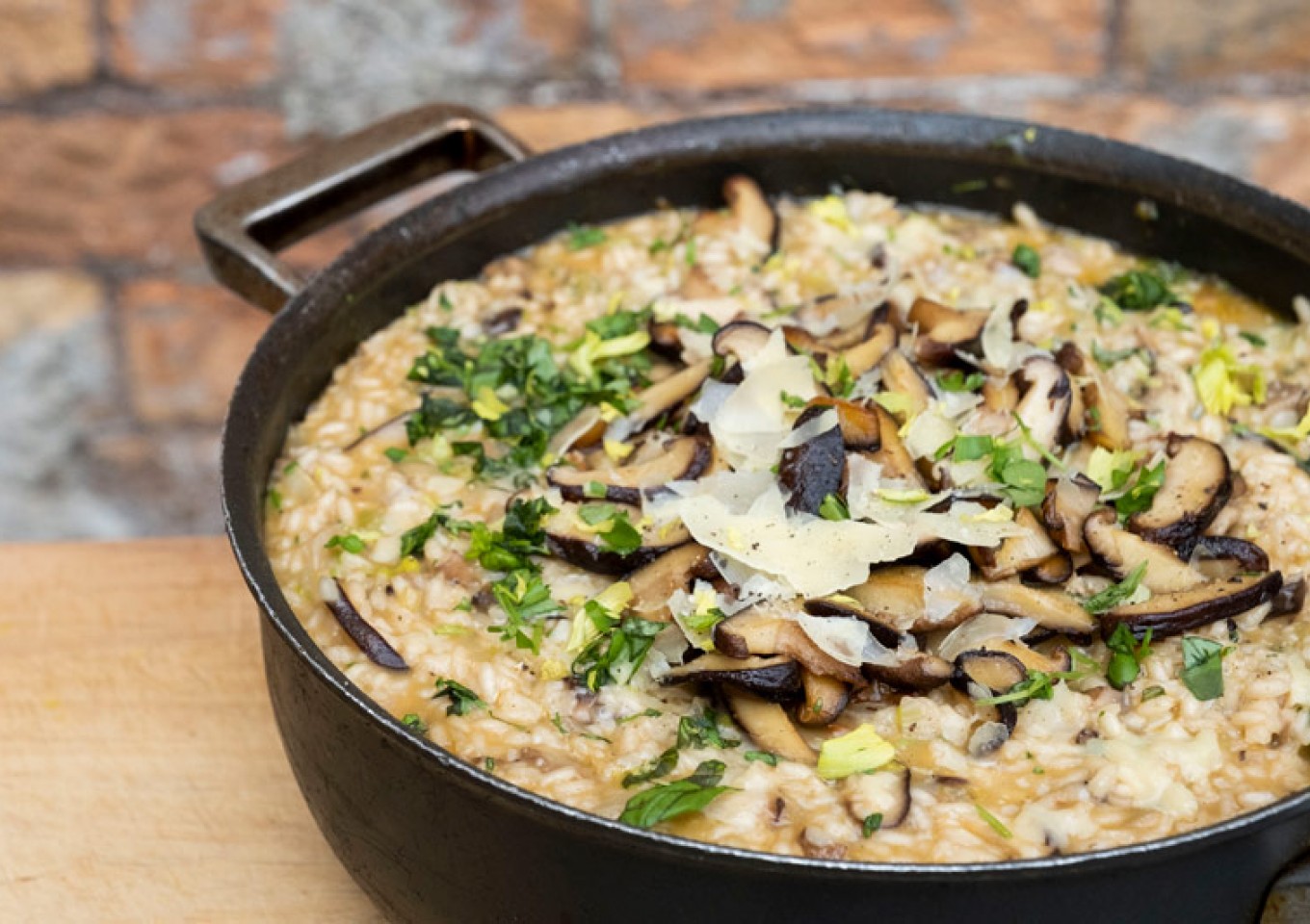 Shiitake Risotto