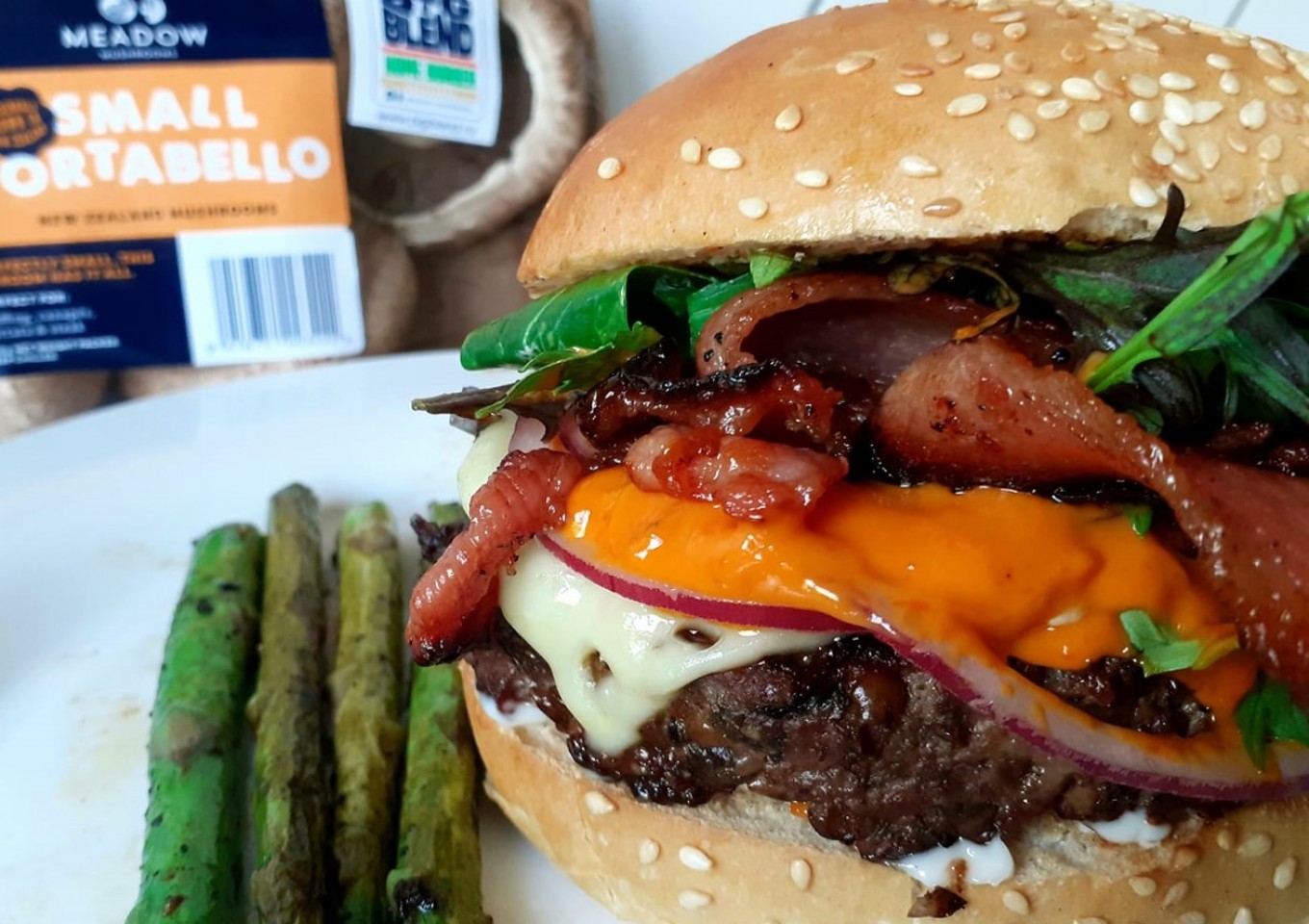 Manuka Smoked Blended Burger - by Jared Luke