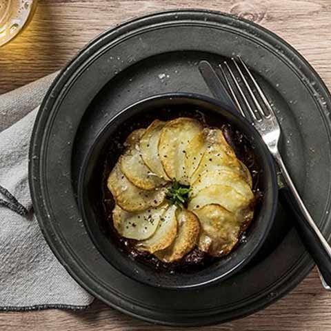 Mushroom and Beef and Beer Pot Pie