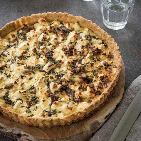 The Ultimate Mushroom Tart